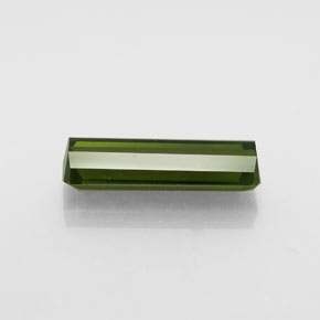 Tourmaline vert naturelle taille émeraude, 2,25 ct, VVS