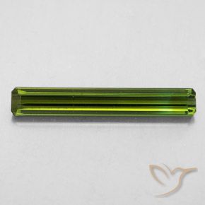 2.03ct Naturel Vert foncé Tourmaline, Taille émeraude, VS-SI