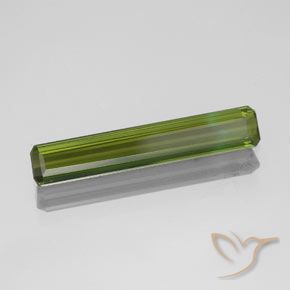 Tourmaline Forêt verte naturelle Octogone / coupe Émeraude, 1.14 ct, VVS