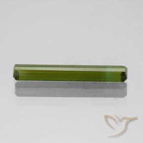 Tourmaline Forêt verte naturelle Octogone / coupe Émeraude, 1.14 ct, VVS