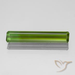 1.52ct Naturel Vert algues marines Tourmaline, Taille émeraude, VVS