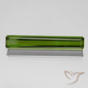1.51ct Naturel Vert foncé Tourmaline, Taille émeraude, VVS-VS