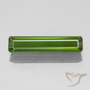 1.43ct Naturel Vert foncé Tourmaline, Taille émeraude, VVS-VS