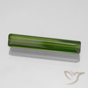 Tourmaline Forêt verte naturelle Octogone / coupe Émeraude, 1.70 ct, VVS