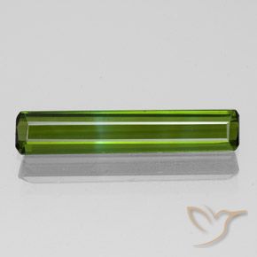1.16ct Naturel Vert foncé Tourmaline, Taille émeraude, VVS-VS