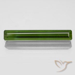 1.83ct Naturel Vert foncé Tourmaline, Taille émeraude, VVS-VS