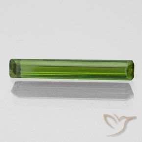 1.00ct Naturel Vert algues marines Tourmaline, Taille émeraude, VS
