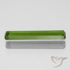 Tourmaline Vert algues marines naturelle Octogone / coupe Émeraude, 1.00 ct, VS