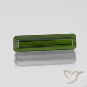 1.97ct Naturel Vert algues marines Tourmaline, Taille émeraude, VS