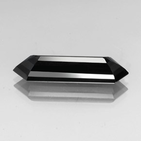 Tourmaline noir naturelle forme fantaisie, 10,00 ct, opaque