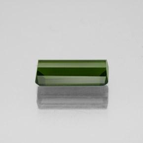 Tourmaline vert algues marines naturelle taille émeraude, 1,98 ct, VVS-VS
