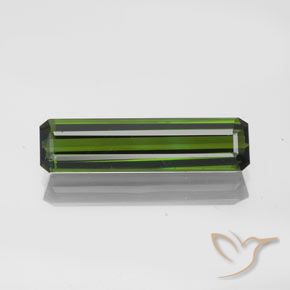 1.83ct Naturel Vert foncé Tourmaline, Taille émeraude, VVS-VS