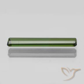 Tourmaline Forêt verte naturelle Octogone / coupe Émeraude, 1.47 ct, SI