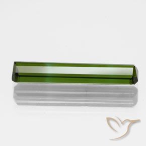 Tourmaline Forêt verte naturelle Octogone / coupe Émeraude, 1.96 ct, VS