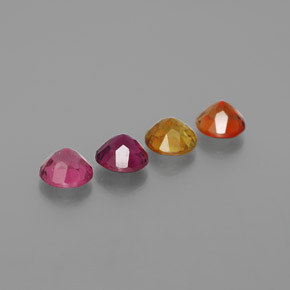 Achetez naturel ct multicolore tourmaline gems, coupe roude, en provenance mozambique chez gemselect. en stock, livraison internationale!