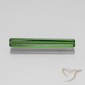 Tourmaline Vert moyen-foncé naturelle Taille émeraude, 2.48 ct, SI