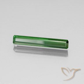 Tourmaline Vert moyen naturelle Octogone / coupe Émeraude, 2.51 ct, VVS