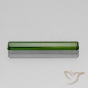 Tourmaline Vert terreux naturelle Octogone / coupe Émeraude, 2.69 ct, VVS-VS