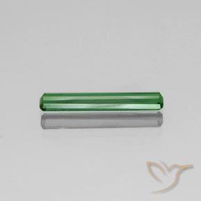 Tourmaline Vert naturelle Octogone / coupe Émeraude, 1.15 ct, VVS