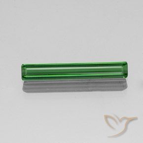 1.77ct Naturel Vert Tourmaline, Taille émeraude, VVS