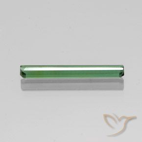 Tourmaline Vert naturelle Octogone / coupe Émeraude, 1.53 ct, VVS-VS