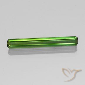 1.69ct Naturel Vert moyen Tourmaline, Taille émeraude, VVS-VS