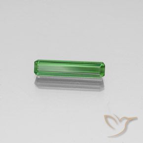 Tourmaline Vert naturelle Octogone / coupe Émeraude, 1.81 ct, VVS-VS