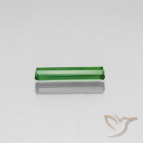 Tourmaline Vert naturelle Octogone / coupe Émeraude, 1.81 ct, VVS-VS