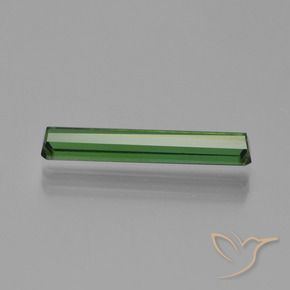 Tourmaline Vert naturelle Octogone / coupe Émeraude, 1.92 ct, VS-SI