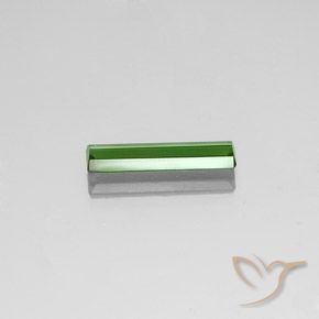 Tourmaline Vert naturelle Octogone / coupe Émeraude, 1.93 ct, VVS-VS