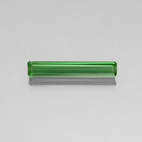 Tourmaline vert naturelle taille émeraude, 1,88 ct, VVS-VS