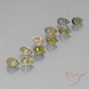 Shop natural 5.68ct Multicolore Tourmaline gems, Briolette, from Mozambique at GemSelect. In stock, global shipping!