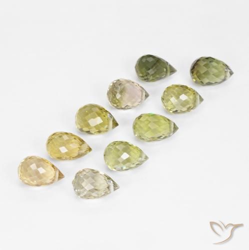 Shop natural 6.53ct Multicolore Tourmaline gems, Briolette, from Mozambique at GemSelect. In stock, global shipping!