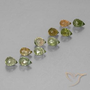 Shop natural 4.37ct Multicolore Tourmaline gems, Briolette, from Mozambique at GemSelect. In stock, global shipping!