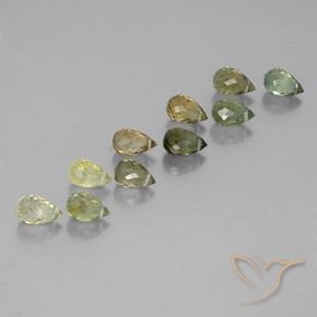 Shop natural 6.97ct Multicolore Tourmaline gems, Briolette, from Mozambique at GemSelect. In stock, global shipping!