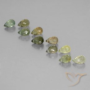 Shop natural 6.97ct Multicolore Tourmaline gems, Briolette, from Mozambique at GemSelect. In stock, global shipping!