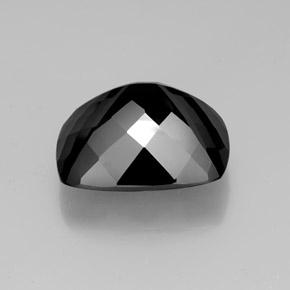 Tourmaline Schorl naturelle Coupe coussin, 46.72 ct, Opaque