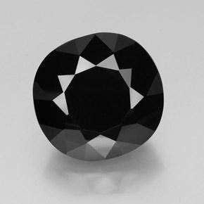Tourmaline schorl naturelle coupe ovale, 49,49 ct, opaque