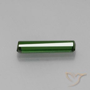 Tourmaline Forêt verte naturelle Octogone / coupe Émeraude, 2.20 ct, VVS