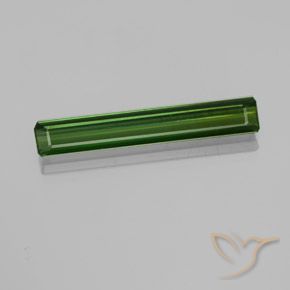 2.87ct Naturel Vert foncé Tourmaline, Taille émeraude, VVS-VS