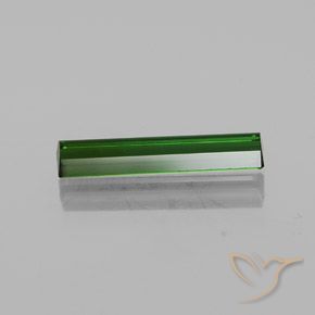 Tourmaline Vert terreux naturelle Octogone / coupe Émeraude, 2.11 ct, VVS