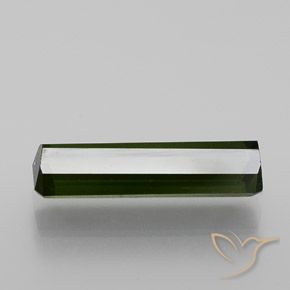 Tourmaline Forêt verte naturelle Octogone / coupe Émeraude, 1.62 ct, VS