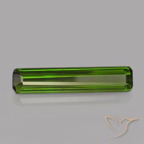Tourmaline Forêt verte naturelle Octogone / coupe Émeraude, 1.98 ct, VVS-VS