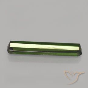 Tourmaline Forêt verte naturelle Octogone / coupe Émeraude, 1.98 ct, VVS-VS