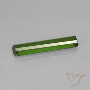 Tourmaline Forêt verte naturelle Octogone / coupe Émeraude, 1.48 ct, VS
