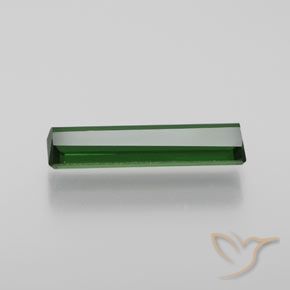 Tourmaline Forêt verte naturelle Octogone / coupe Émeraude, 1.60 ct, VVS