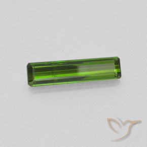 Tourmaline Forêt verte naturelle Octogone / coupe Émeraude, 1.40 ct, SI
