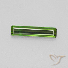 1.60ct Naturel Vert foncé Tourmaline, Taille émeraude, VVS-VS