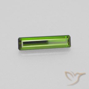 Tourmaline Forêt verte naturelle Octogone / coupe Émeraude, 1.72 ct, VVS