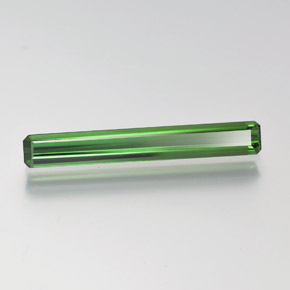 Tourmaline Vert naturelle Taille émeraude, 1.25 ct, VVS-VS